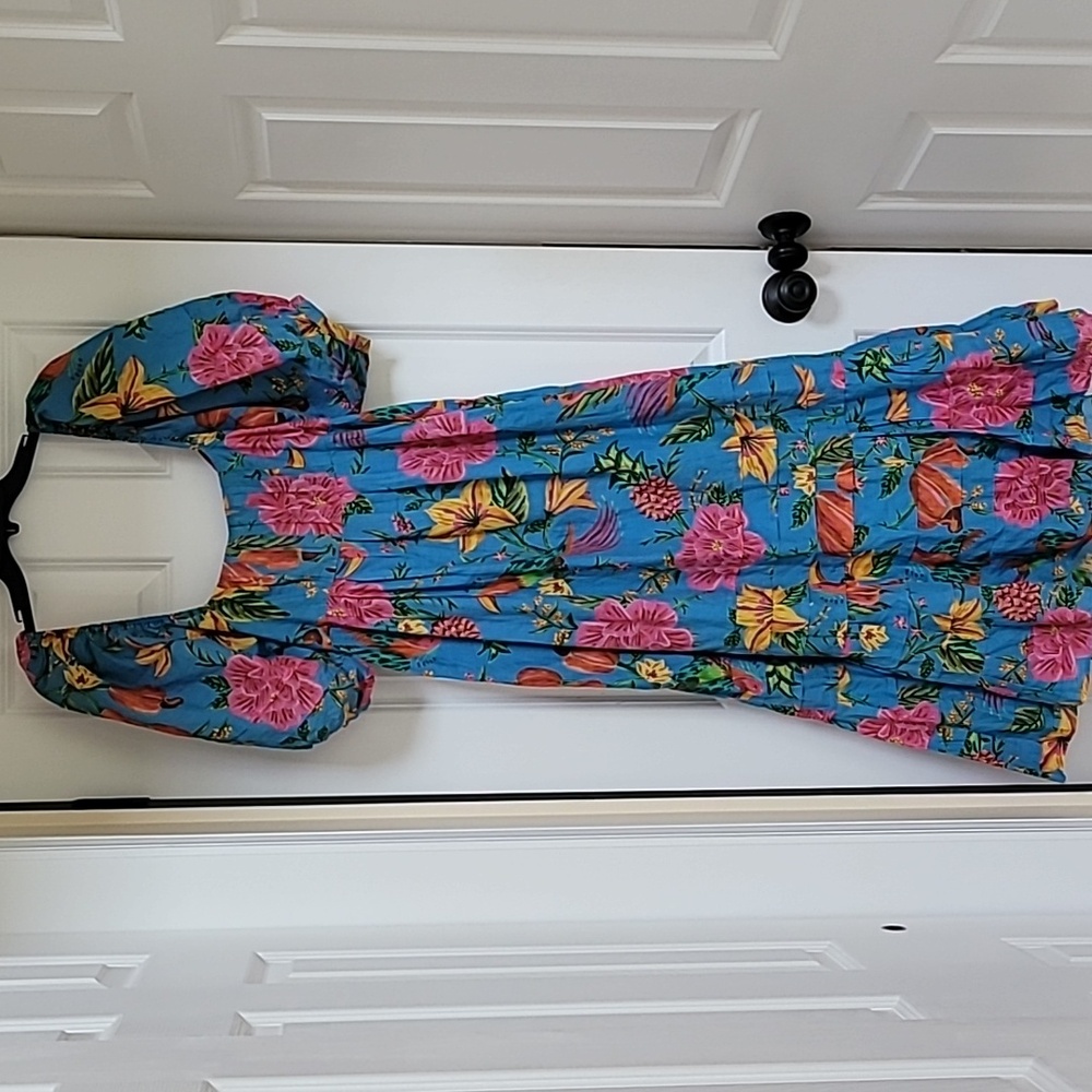 Farm Rio Toucans Garden Midi Dress - Picture 6 of 11